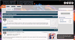 Desktop Screenshot of indiandefence.com